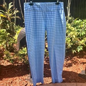 Zac & Rachel Gingham Pull-On Pant